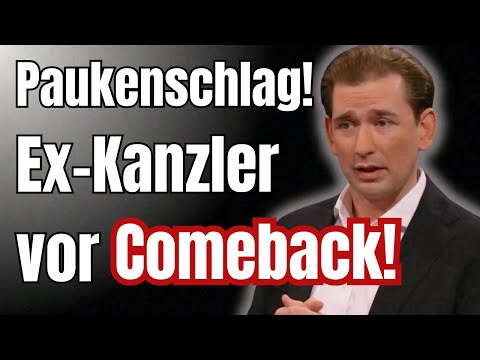 Gewaltiges Polit-Beben in Österreich! Kommt jetzt Sebastian Kurz zurück?!