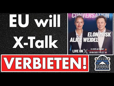 Mit dem EU-DSA Weidel & Musk Talk verhindern? Ehemaliger Kommissar Breton dreht völlig durch!