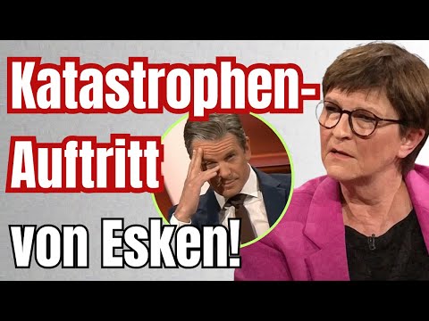 Lanz SPRACHLOS: Arrogante Saskia Esken verliert die Nerven!