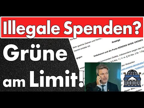 Anzeigenflut gegen Grüne! Dabei geht es nicht nur um das Impressum, sondern auch um Parteispenden!