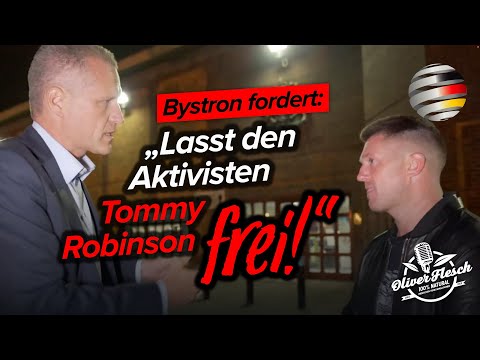 „Lasst den Tommy Robinson frei!“ – Fordern Petr Bystron (AfD) & Elon Musk