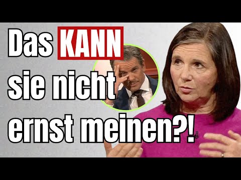 Bei Lanz: Katrin Göring-Eckart zerlegt sich KOMPLETT selbst!