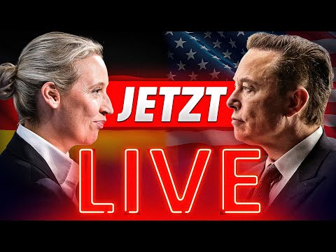 Alice Weidel spricht mit Elon Musk (deutsche Simultanübersetzung)