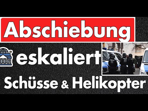 Abschiebung: Messer, Pfefferspray, Schüsse aus Dienstwaffen, dann Flucht aus der Unterkunft – Haft!