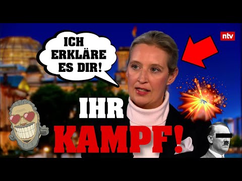 „ADOLF HITLER war ein Linker“ – Alice Weidel legt sich mit Nikolaus Blome AN! 💥⚡️ | ntv