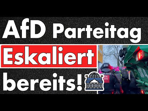 Völlige Eskalation vor Sonnenaufgang! Riesa wird zum Schlachtfeld der Antidemokraten gegen die AfD!