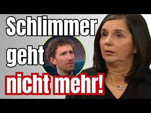 Hart aber fair: Katrin Göring-Eckardt HISTORISCHER MELTDOWN!