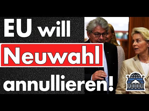 Wahl überflüssig! EU:  ‚Man hat nationale Wahlen annulliert!‘ – wird es in Deutschland machen!