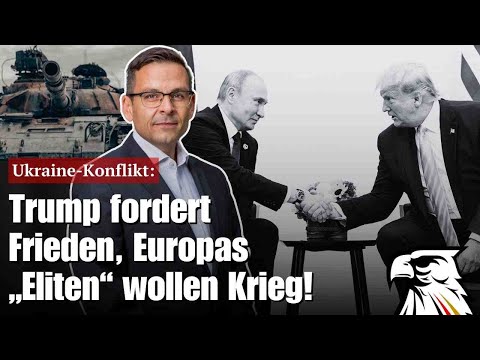 Ukraine-Konflikt: Trump fordert Frieden, Europas „Eliten“ wollen Krieg! | Gerald Grosz