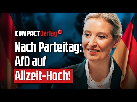 Nach Parteitag: AfD auf Allzeit-Hoch!💥