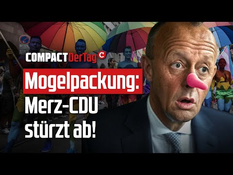 Mogelpackung: Merz-CDU stürzt ab💥