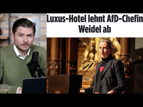 Luxushotel verwehrt Alice Weidel Übernachtung | Check-In unter falschem Namen!