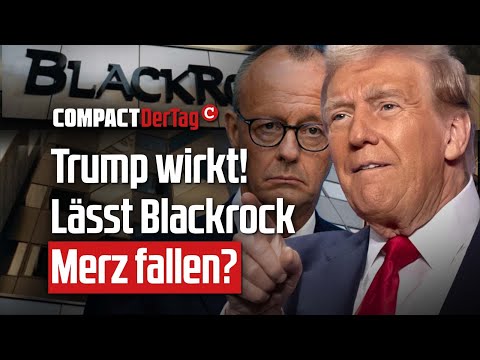 Trump wirkt! Lässt Blackrock Merz fallen? 💥