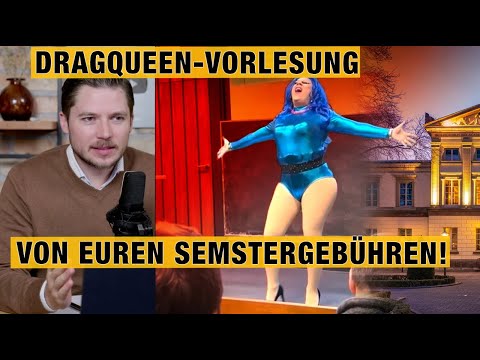 Dragqueen an der UNI Göttingen | Von EUREN Semestergebühren bezahlt