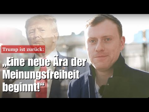 Trump ist zurück: „Eine neue Ära der Meinungsfreiheit beginnt!“