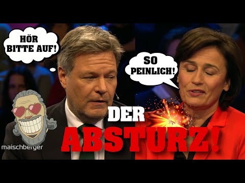 MAISCHBERGER grillt völlig hilflosen HABECK! 💥⚡️| maischberger – Tote in Aschaffenburg!