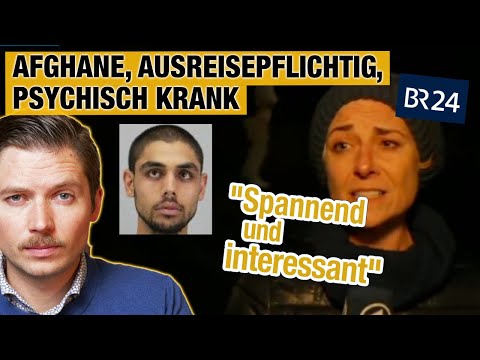 Aschaffenburg: Afghane, ausreisepflichtig, psychisch krank | BR findet: „Spannend & interessant“