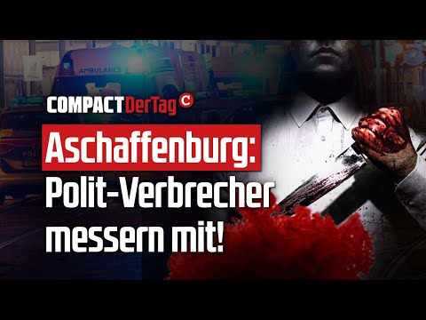 Aschaffenburg: Polit-Verbrecher messern mit!💥