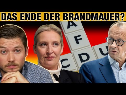 Das ENDE der BRANDMAUER? Merz will Anträge mit AfD umsetzen! Eine Gefahr für die Demokratie?