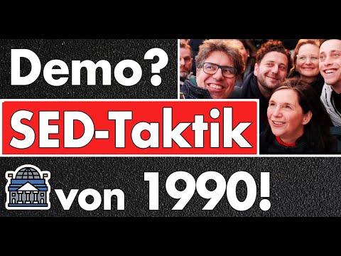 Sie manipulieren wie die SED 1990! Immer Einheitsfront gegen rechts! Demokratiefeinde gegen Art. 5!