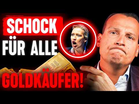 ACHTUNG: Alice Weidel warnt vor Goldverbot!