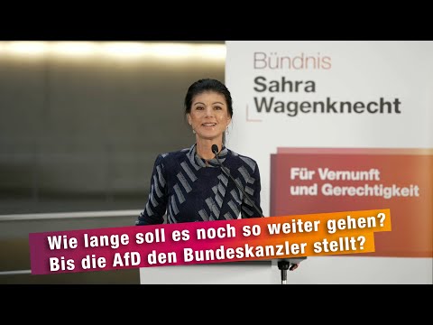 Wie lange soll es noch so weiter gehen? Bis die AfD den Bundeskanzler stellt?