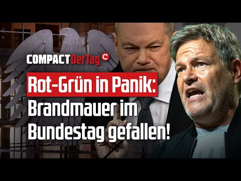 Rot-Grün in Panik: Brandmauer im Bundestag gefallen!💥