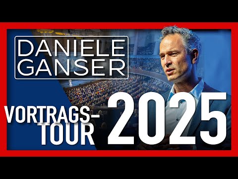 Daniele Ganser 2025 wieder auf Tour!