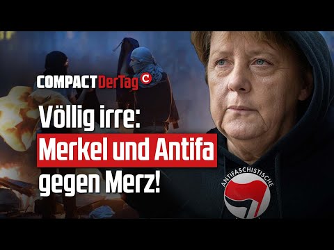 Völlig irre: Merkel und Antifa gegen Merz!💥