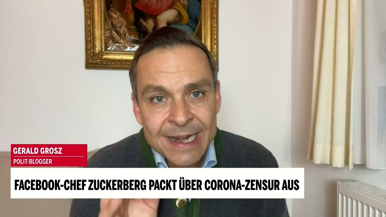 Mark Zuckerberg bestätigt die Zensur der Corona-Autokraten