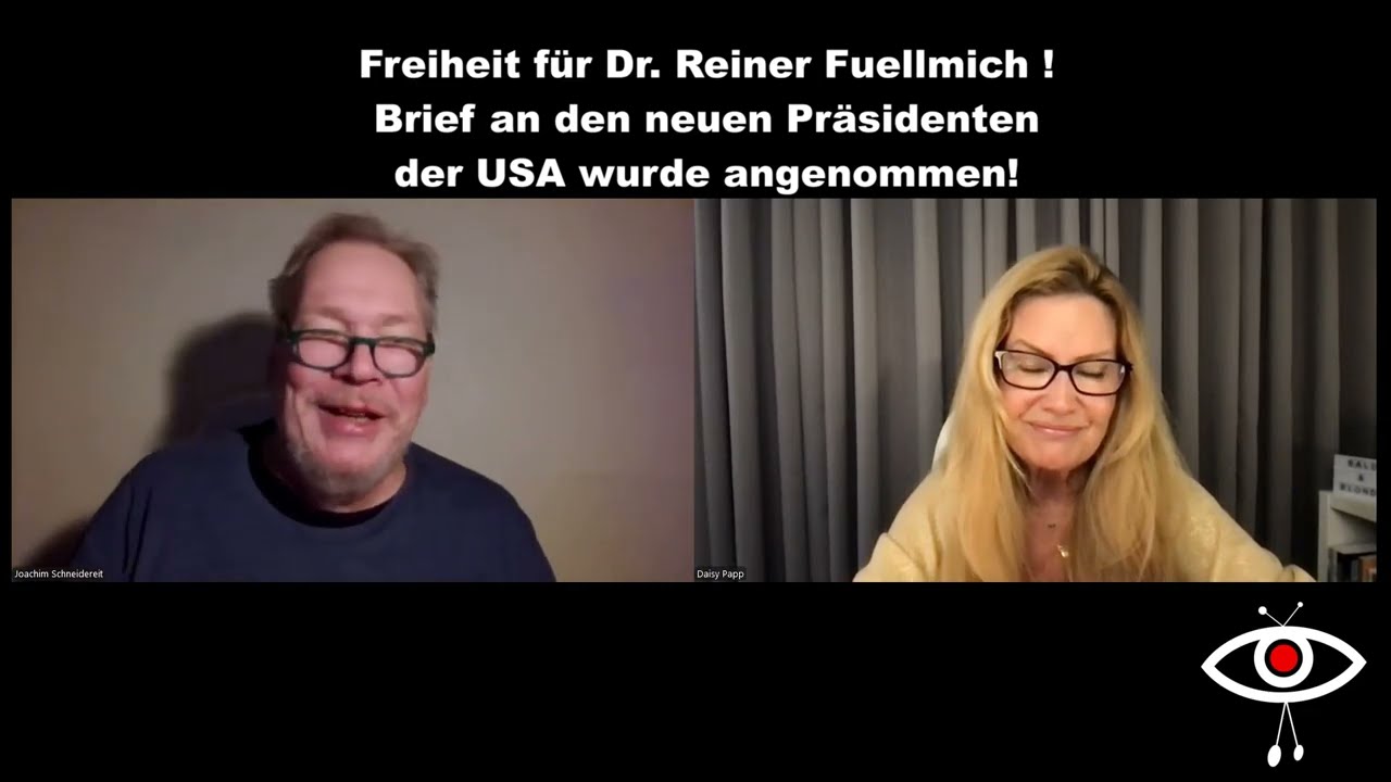 News zu Dr. Reiner Fuellmich – Brief an Trump Team wurde angenommen !