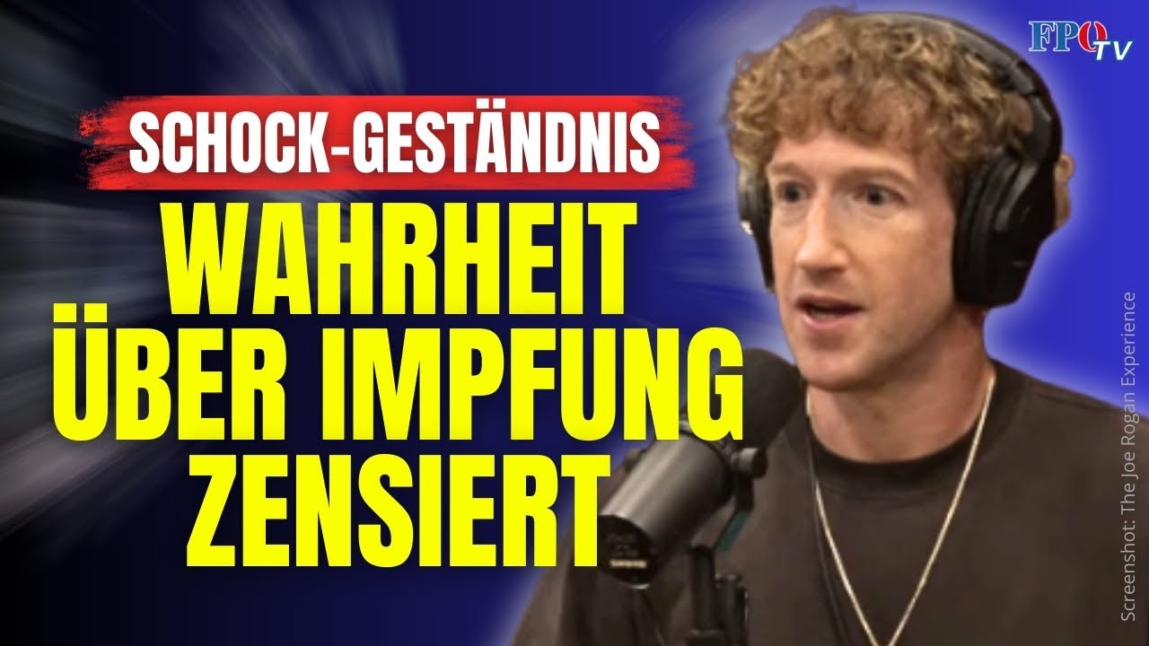 Zuckerberg bricht das Schweigen: Massive Zensur während Corona!