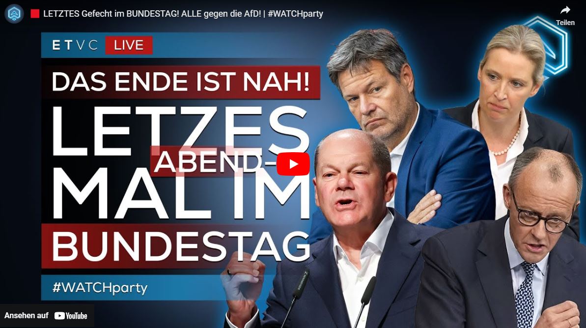 LETZTES Gefecht im BUNDESTAG! ALLE gegen die AfD! | #WATCHparty