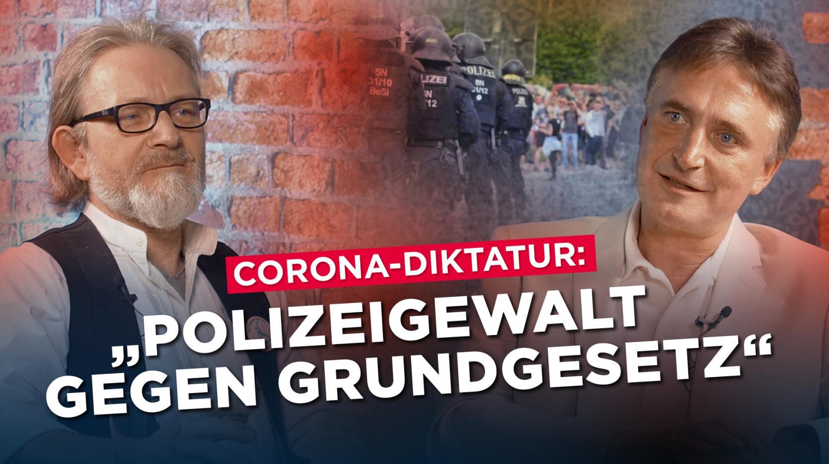 Demokratie-Held Sascha Wolff: So brutal schnürte mir die Polizei die Luft ab