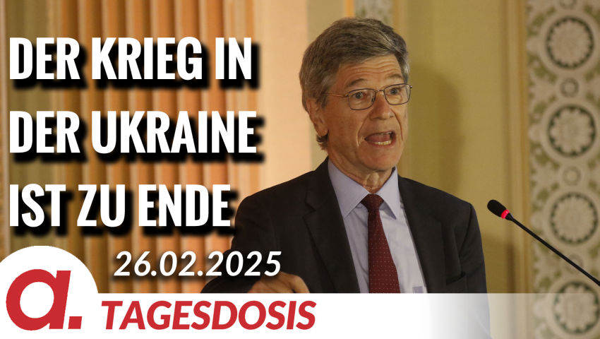 Jeffrey Sachs: Der Krieg in der Ukraine ist zu Ende | Von Tilo Gräser