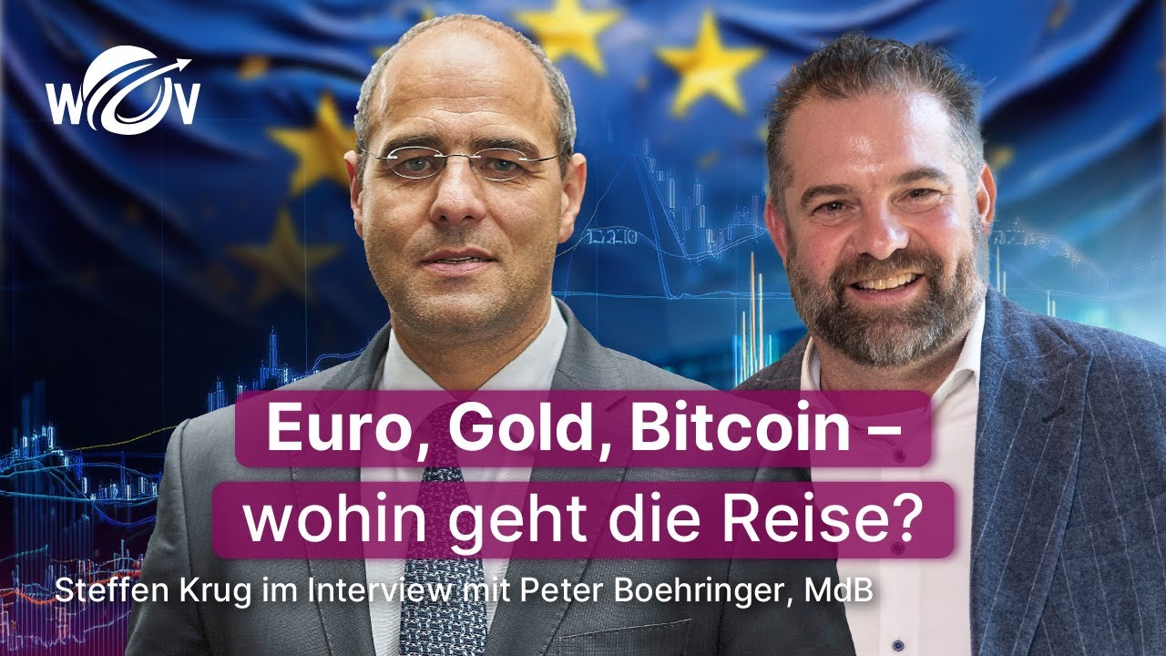 Droht der EU der Bankrott? Peter Boehringer über Schulden, Goldreserven & Bitcoin | WOV Talk