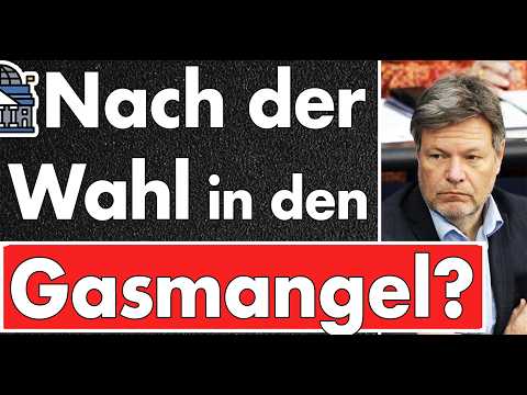 Reicht das Gas oder kommt der Gasmangel kurz nach der Wahl? Habeck verpennt kritische Gasnachfrage!