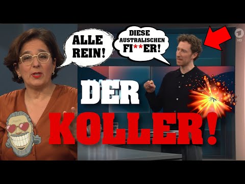 PEINLICHES Schmierentheater! Unfassbare Entgleisung vom linken MODERATOR! 💥⚡️- „Austauschstudenten“!