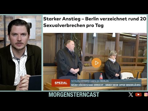 Berlin: 20 Sexualstraftaten PRO TAG – Anstieg von 79 PROZENT!