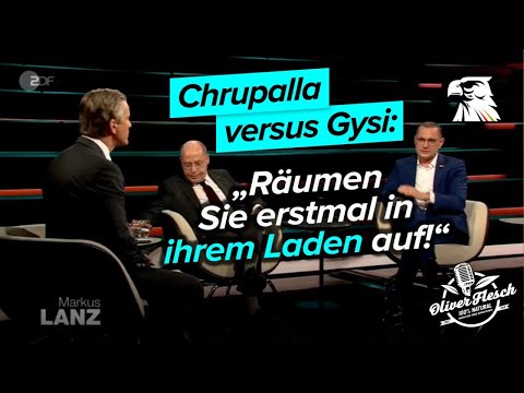 Bei Lanz: „Räumen Sie erstmal in ihrem Laden auf!“ – Chrupalla zerlegt Gysi