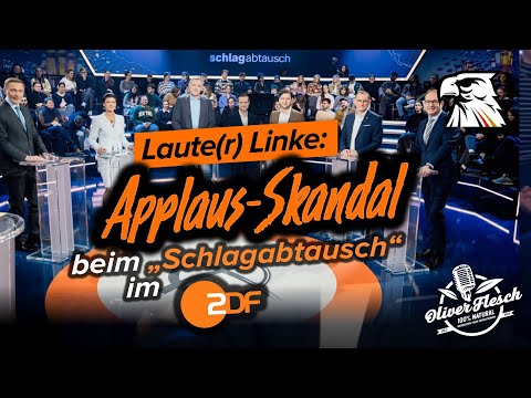 Laute(r) Linke: Applaus-Skandal beim „Schlagabtausch“ im ZDF!