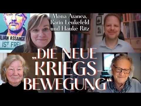 MANOVA The Great WeSet: „Die neue Kriegsbewegung“ (Mona Aranea, Karin Leukefeld und Hauke Ritz)