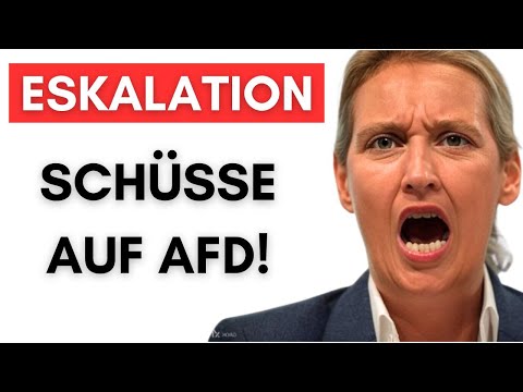 Nordrhein-Westfalen: Schüsse auf AfD-Wahlkampfstand!