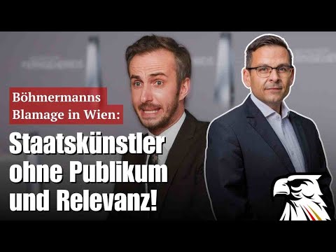 Böhmermanns Blamage in Wien: Staatskünstler ohne Publikum und Relevanz! | Gerald Grosz