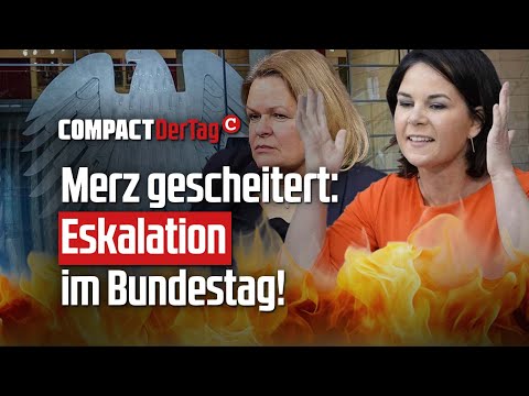 Merz gescheitert: Eskalation im Bundestag!💥