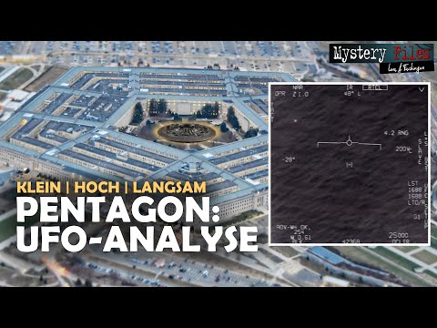 Sie wissen es NICHT! UFO-Video: Pentagon liefert UAP-„Erklärung“ („Go Fast“ / AARO)