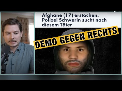 Demo gegen rechts UND Messerangriff gleichzeitig | Schwerin & Berlin