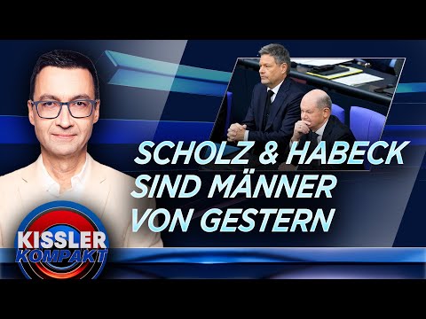 Olaf Scholz und Robert Habeck: Männer von gestern im Wahlkampf? | KISSLER Kompakt