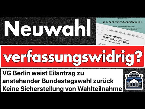 Bundestagswahl verfassungswidrig? Heftige Probleme bei Wahl im Ausland wegen Unfähigkeit des Bundes.