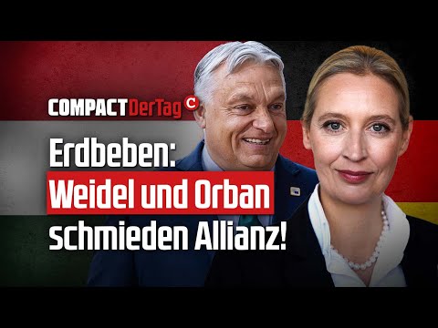 Erdbeben: Weidel und Orban schmieden Allianz!💥